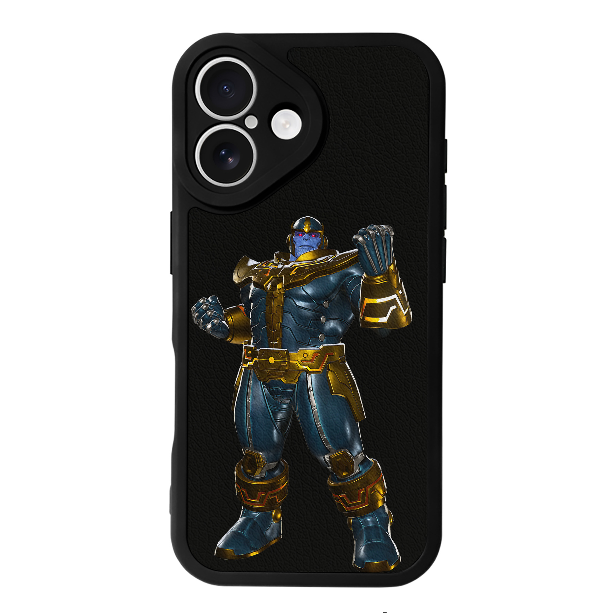 （画像用） アベンジャーズ The Avengers 【iPhone 16シリーズ対応】シリコンスマホケース（レザー調） 材質：シリコン